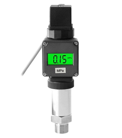 Digital pressure transducer for air/steam/hydraulic