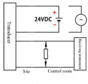 Wiring diagram of 4 wire pressure transducer