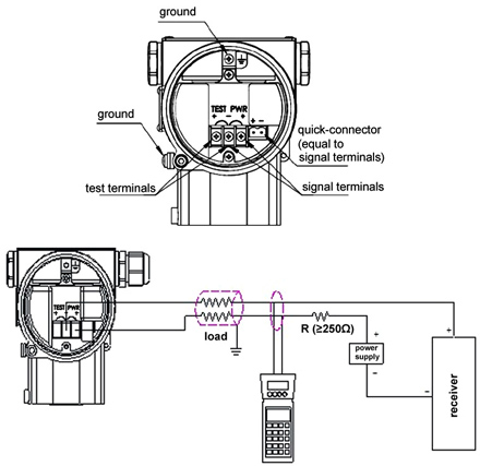Differential pressure sensor wiring diagram