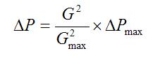 Flow calculation formula in pressure sensor use Flow calculation formula in pressure sensor use
