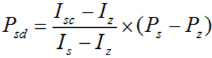 Modified upper limit value Psd of pressure sensor Modified upper limit value Psd of pressure sensor