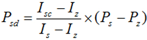 Modified upper limit value Psd of pressure sensor