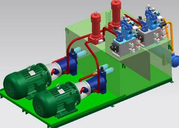 Pressure sensor application in hydraulic system