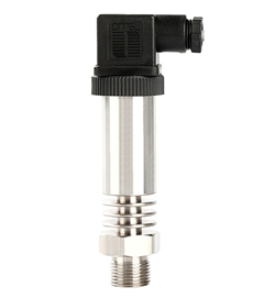 Steam/fuel oil pressure sensor for high temperature