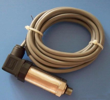 Use appropriate cable for pressure sensor connection